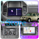 Штатная магнитола Lesko для Mitsubishi Pajero III 1999-2002 экран 9" 2/32Gb CarPlay 4G Wi-Fi GPS Prime
