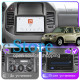 Штатная магнитола Lesko для Mitsubishi Pajero III 1999-2002 экран 9" 4/64 QLED CarPlay 4G Wi-Fi GPS 360 Prime