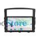 Штатная магнитола Lesko для Mitsubishi Pajero IV 2006-2011 экран 9" 4/64 QLED CarPlay 4G Wi-Fi GPS 360 Prime