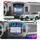 Штатная магнитола Lesko для Mitsubishi Pajero IV 2006-2011 экран 9" 4/64 QLED CarPlay 4G Wi-Fi GPS 360 Prime