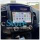 Штатная магнитола Lesko для Mitsubishi Pajero IV 2006-2011 экран 9" 4/64 QLED CarPlay 4G Wi-Fi GPS 360 Prime