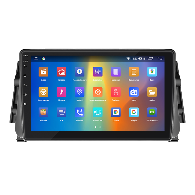 Штатная магнитола Lesko для Nissan Kicks I 2016-2020 экран 9" 2/32Gb CarPlay 4G Wi-Fi GPS Prime