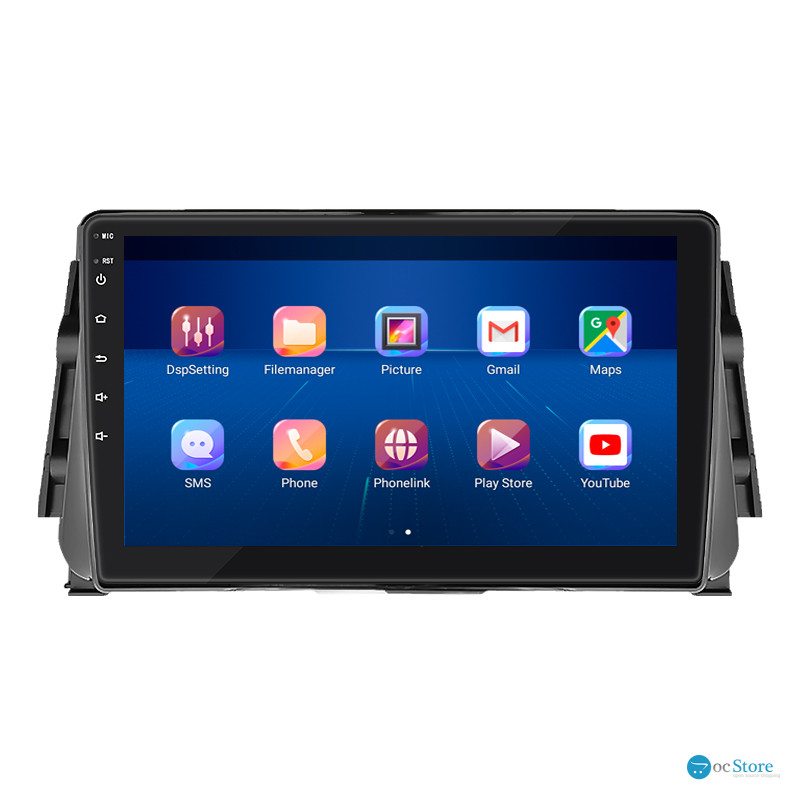 Штатная магнитола Lesko для Nissan Kicks I 2016-2020 экран 9" 4/64Gb 4G Wi-Fi GPS Top