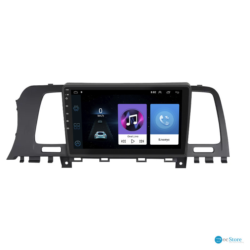 Штатная магнитола Lesko для Nissan Murano II (Z51) Рестайлинг 2010-2012 экран 9" 1/16Gb Wi-Fi GPS Base