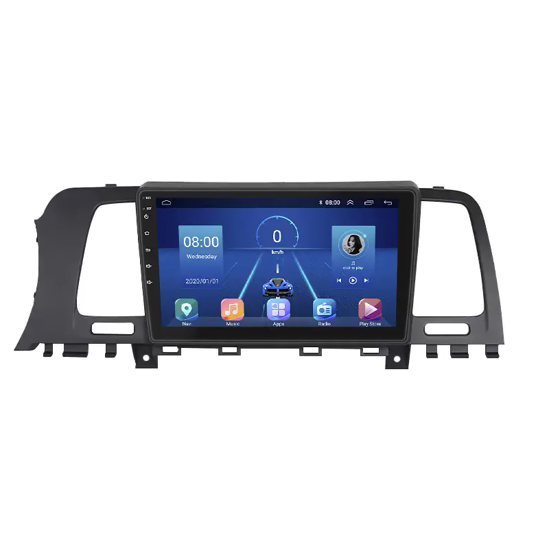 Штатная магнитола Lesko для Nissan Murano II (Z51) Рестайлинг 2010-2012 экран 9" 2/32Gb 4G Wi-Fi GPS Top