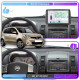 Штатная магнитола Lesko для Nissan Note I Рестайлинг 2008-2013 экран 9" 4/64 QLED CarPlay 4G Wi-Fi GPS 360 Prime