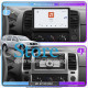 Штатная магнитола Lesko для Nissan Pathfinder III 2004-2010 экран 9" 4/64 QLED CarPlay 4G Wi-Fi GPS 360 Prime