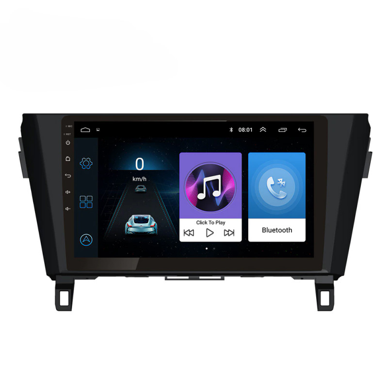 Штатная магнитола Lesko для Nissan Qashqai II 2013-2019 экран 10" 2/32Gb Wi-Fi GPS Base