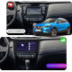 Штатная магнитола Lesko для Nissan Qashqai II 2013-2019 экран 10" 4/64Gb 4G Wi-Fi GPS Top