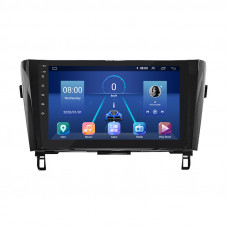 Штатная магнитола Lesko для Nissan Rogue II Рестайлинг 2016-2020 экран 10" 2/32Gb 4G Wi-Fi GPS Top