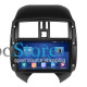 Штатная магнитола Lesko для Nissan Sunny N17 2012-2014 экран 9" 2/32Gb 4G Wi-Fi GPS Top