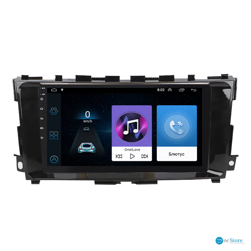 Штатная магнитола Lesko для Nissan Teana III 2012-2020 экран 9" 1/16Gb Wi-Fi GPS Base