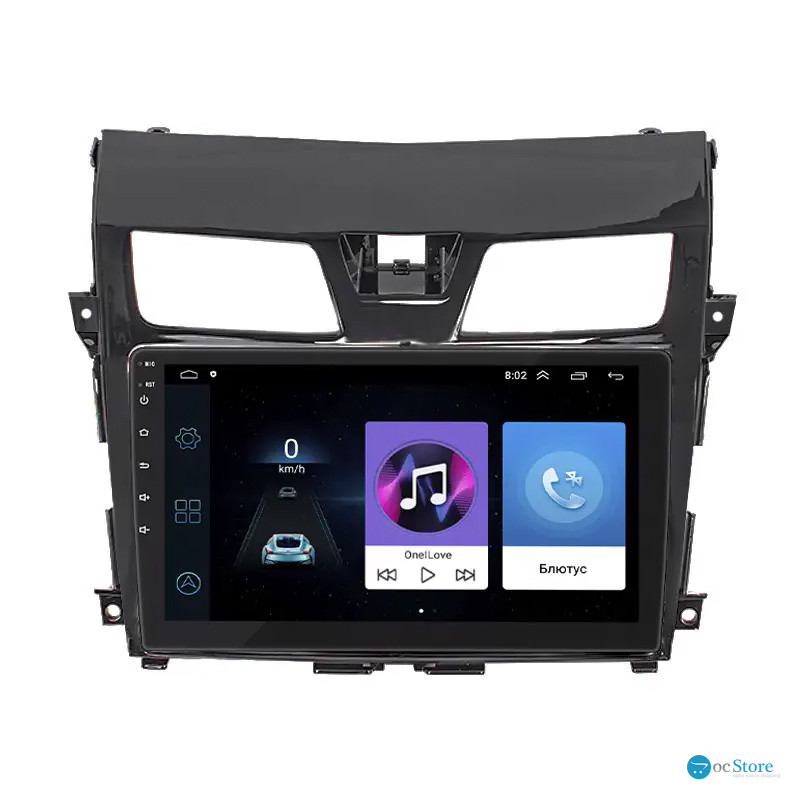 Штатная магнитола Lesko для Nissan Teana III 2014-2020 экран 10" 1/16Gb Wi-Fi GPS Base