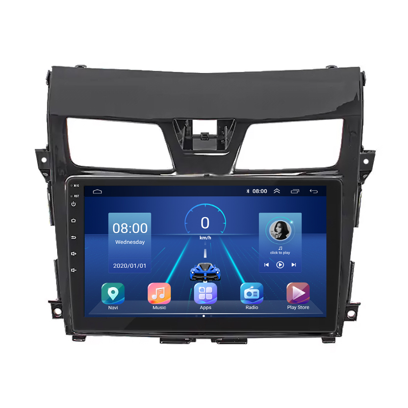 Штатная магнитола Lesko для Nissan Teana III 2014-2020 экран 10" 6/128Gb 4G Wi-Fi GPS Top