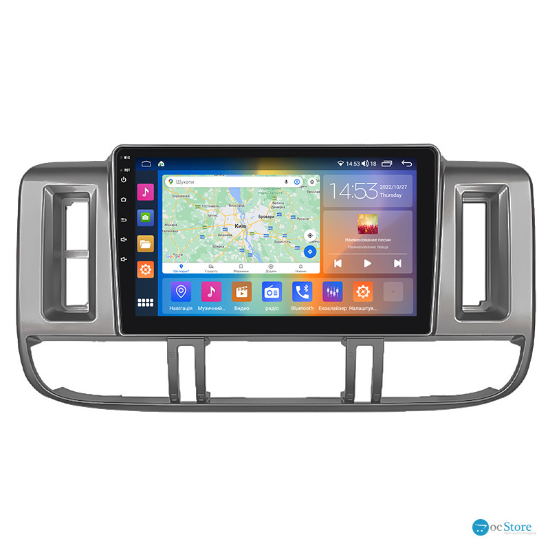 Штатная магнитола Lesko для Nissan X-Trail I 2000-2003 экран 9" 4/64Gb CarPlay 4G Wi-Fi GPS Prime