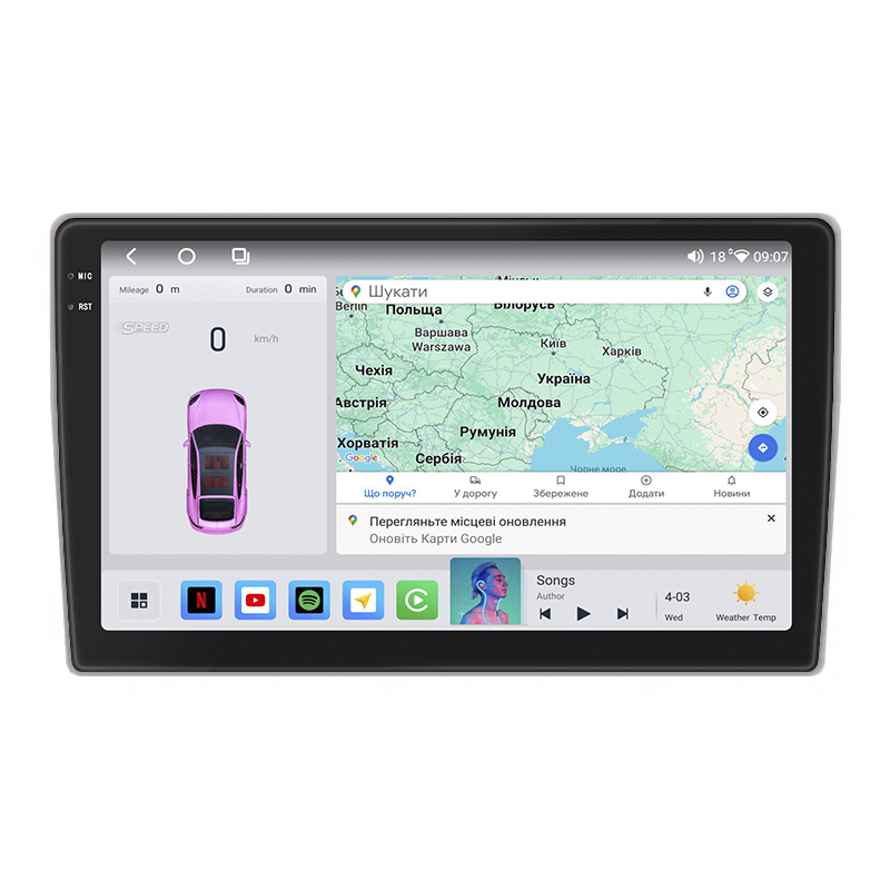ГУ Nissan X-Trail I Рестайлинг 2003-2007 10" 4/64 QLED CarPlay 4G Wi-Fi GPS 360 Prime