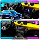 Штатная магнитола Lesko для Opel Adam I 2013-2019 экран 9" 2/32Gb Wi-Fi GPS Base