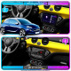 Штатная магнитола Lesko для Opel Adam I 2013-2019 экран 9" 6/128Gb 4G Wi-Fi GPS Top