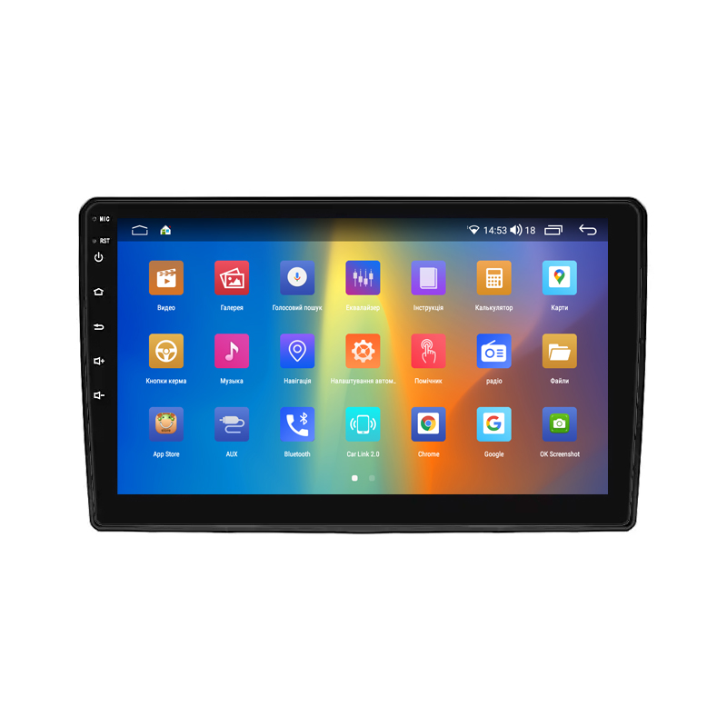 Штатная магнитола Lesko для Opel Antara I 2006-2011 экран 9" 2/32Gb CarPlay 4G Wi-Fi GPS Prime