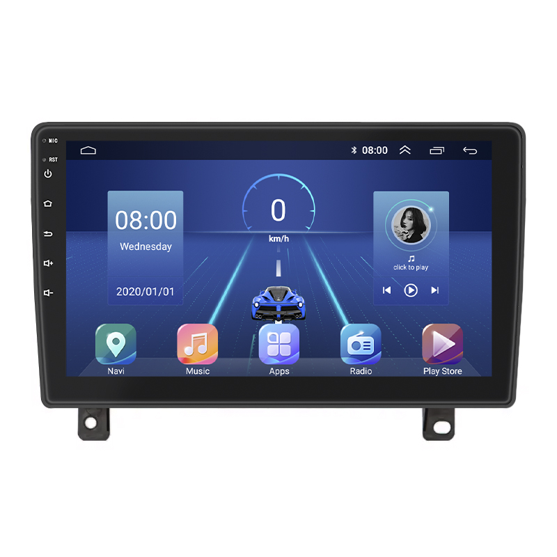 Штатная магнитола Lesko для Opel Astra H Рестайлинг 2006-2014 экран 9" 4/64Gb 4G Wi-Fi GPS Top