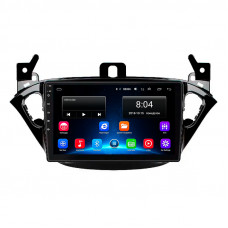 Штатная магнитола Lesko для Opel Corsa E 2014-2019 экран 9" 2/32Gb Wi-Fi GPS Base