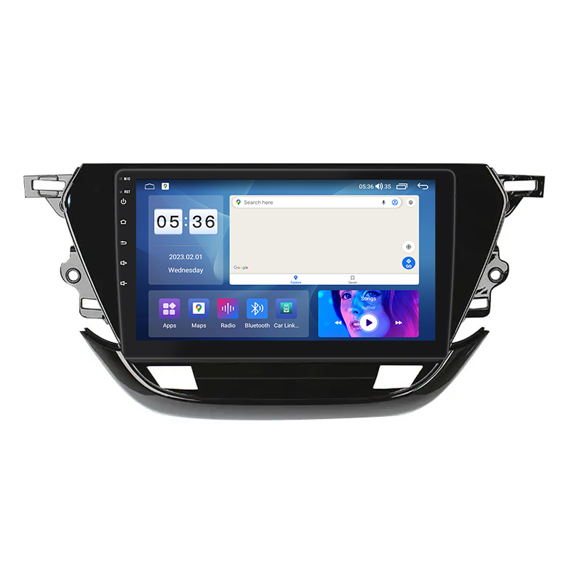 Штатная магнитола Lesko для Opel Corsa F 2019-н.в. экран 9" 4/64Gb CarPlay 4G Wi-Fi GPS Prime