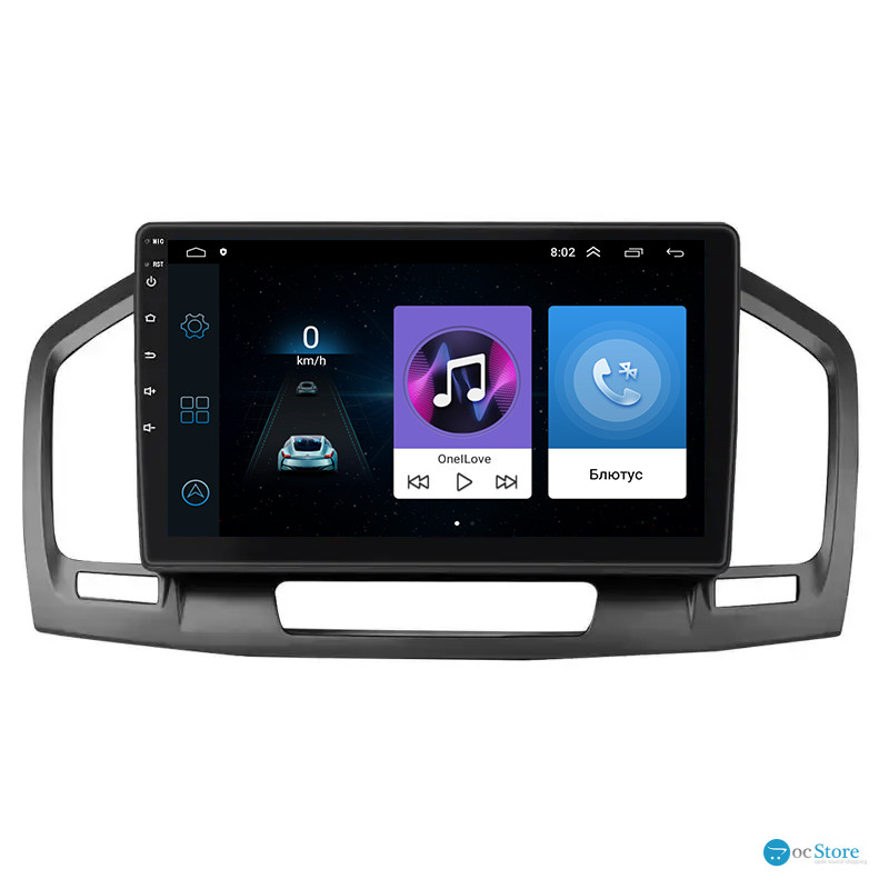 Штатная магнитола Lesko для Opel Insignia I 2008-2013 экран 9" 1/16Gb Wi-Fi GPS Base