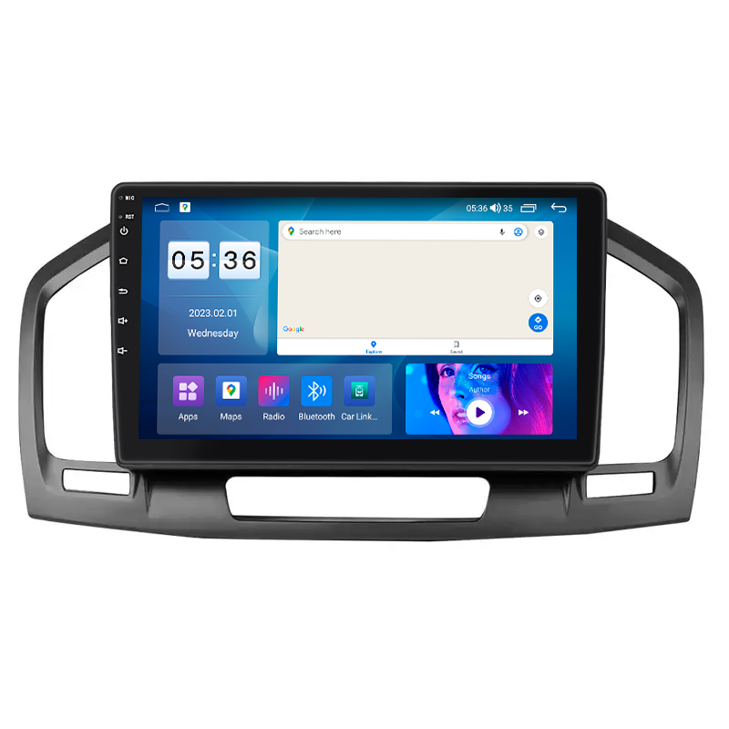 Штатная магнитола Lesko для Opel Insignia I 2008-2013 экран 9" 2/32Gb CarPlay 4G Wi-Fi GPS Prime