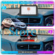 Штатная магнитола Lesko для Opel Mokka I 2012-2016 экран 9" 4/64 QLED CarPlay 4G Wi-Fi GPS 360 Prime