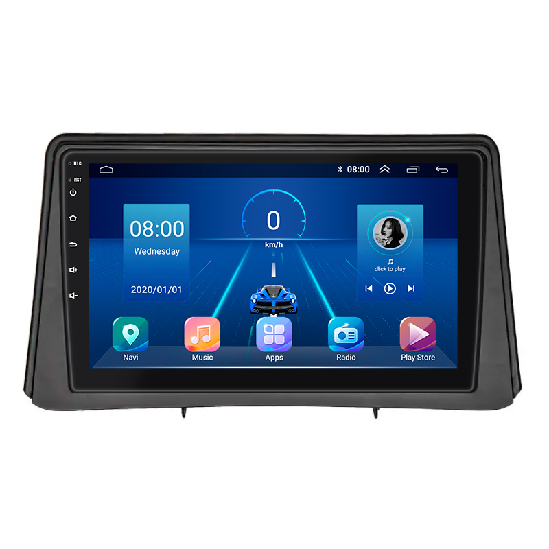 Штатная магнитола Lesko для Opel Mokka I 2012-2016 экран 9" 4/64Gb 4G Wi-Fi GPS Top