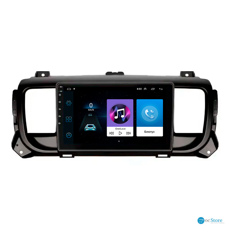 Штатная магнитола Lesko для Opel Vivaro C 2019-н.в. экран 9" 1/16Gb Wi-Fi GPS Base