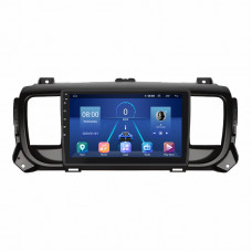 Штатная магнитола Lesko для Opel Vivaro C 2019-н.в. экран 9" 2/32Gb 4G Wi-Fi GPS Top