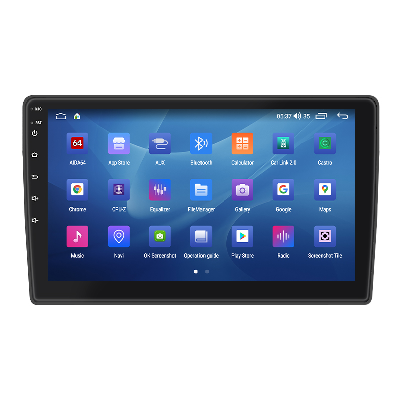 Штатная магнитола Lesko для Opel Zafira B Рестайлинг 2008-2014 экран 9" 4/64Gb CarPlay 4G Wi-Fi GPS Prime