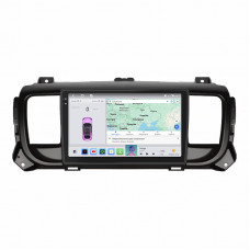 Штатная магнитола Lesko для Opel Zafira Life I 2019-н.в. экран 9" 4/64 QLED CarPlay 4G Wi-Fi GPS 360 Prime