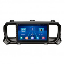 Штатная магнитола Lesko для Opel Zafira Life I 2019-н.в. экран 9" 2/32Gb 4G Wi-Fi GPS Top