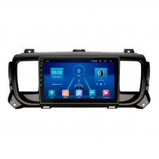 Штатная магнитола Lesko для Opel Zafira Life I 2019-н.в. экран 9" 6/128Gb 4G Wi-Fi GPS Top