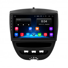 Штатная магнитола Lesko для Peugeot 107 I 2005-2009 экран 10" 2/32Gb Wi-Fi GPS Base