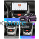 Штатная магнитола Lesko для Peugeot 107 I Рестайлинг 2 2012-2014 экран 10" 4/64 QLED CarPlay 4G Wi-Fi GPS 360 Prime