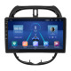 Штатная магнитола Lesko для Peugeot 206  1998-2012 экран 9" 6/128Gb 4G Wi-Fi GPS Top