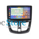 Штатная магнитола Lesko для Peugeot 207 I 2006-2009 экран 9" 2/32Gb CarPlay 4G Wi-Fi GPS Prime