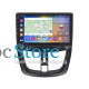 Штатная магнитола Lesko для Peugeot 207 I Рестайлинг 2009-2015 экран 9" 2/32Gb CarPlay 4G Wi-Fi GPS Prime