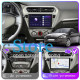 Штатная магнитола Lesko для Peugeot 301 I 2012-2016 экран 9" 2/32Gb Wi-Fi GPS Base