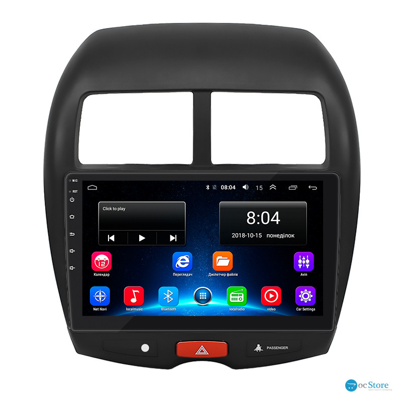Штатная магнитола Lesko для Peugeot 4008  2012-2017 экран 10" 2/32Gb Wi-Fi GPS Base
