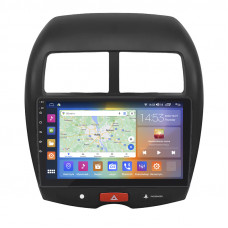 Штатная магнитола Lesko для Peugeot 4008  2012-2017 экран 10" 4/64Gb CarPlay 4G Wi-Fi GPS Prime