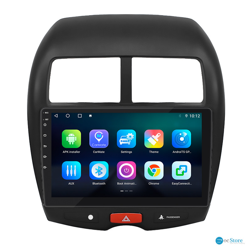 Штатная магнитола Lesko для Peugeot 4008  2012-2017 экран 10" 4/32Gb 4G Wi-Fi GPS Top