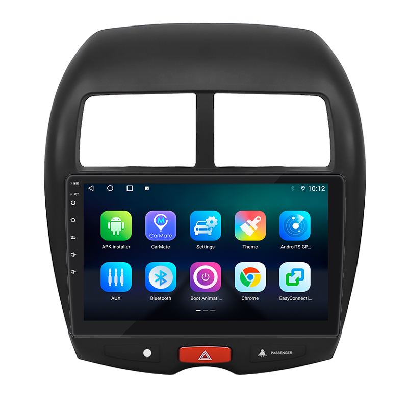 Штатная магнитола Lesko для Peugeot 4008  2012-2017 экран 10" 4/32Gb 4G Wi-Fi GPS Top