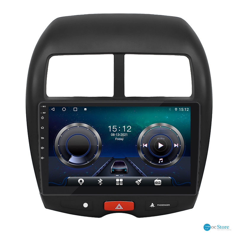 Штатная магнитола Lesko для Peugeot 4008  2012-2017 экран 10" 4/64Gb 4G Wi-Fi GPS Top