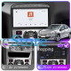 Штатная магнитола Lesko для Peugeot 408 I 2012-2017 экран 9" 4/64 QLED CarPlay 4G Wi-Fi GPS 360 Prime
