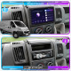 Штатная магнитола Lesko для Peugeot Boxer II 2006-2011 экран 9" 4/64Gb 4G Wi-Fi GPS Top