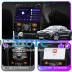 Штатная магнитола Lesko для Peugeot RCZ I 2010-2012 экран 9" 4/64 QLED CarPlay 4G Wi-Fi GPS 360 Prime